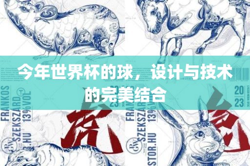 今年世界杯的球，设计与技术的完美结合
