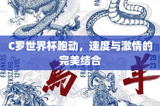 C罗世界杯跑动，速度与激情的完美结合