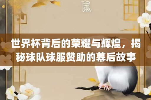 世界杯背后的荣耀与辉煌，揭秘球队球服赞助的幕后故事