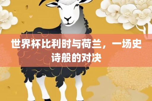 世界杯比利时与荷兰，一场史诗般的对决
