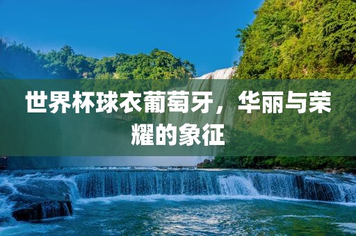 世界杯球衣葡萄牙，华丽与荣耀的象征