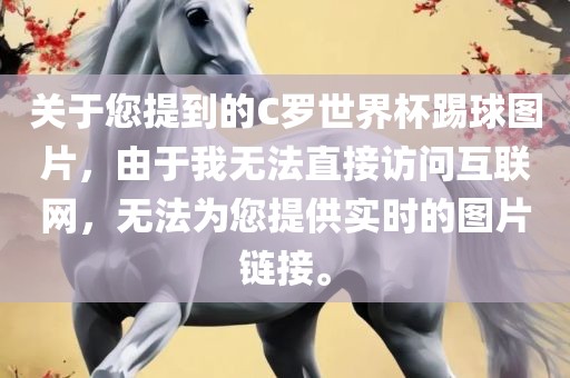 关于您提到的C罗世界杯踢球图片，由于我无法直接访问互联网，无法为您提供实时的图片链接。