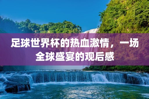 足球世界杯的热血激情，一场全球盛宴的观后感