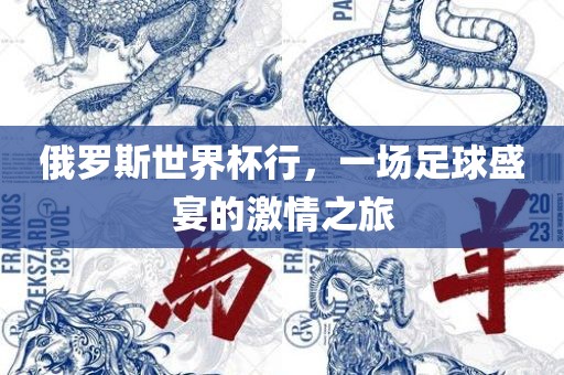 俄罗斯世界杯行，一场足球盛宴的激情之旅
