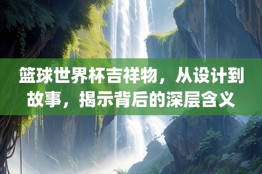 篮球世界杯吉祥物，从设计到故事，揭示背后的深层含义