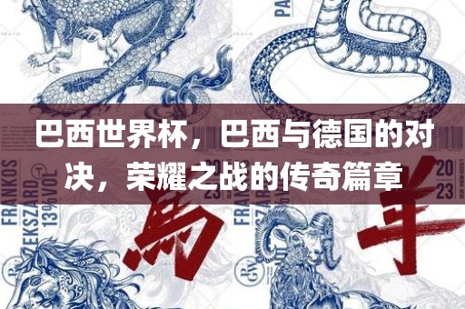 巴西世界杯，巴西与德国的对决，荣耀之战的传奇篇章