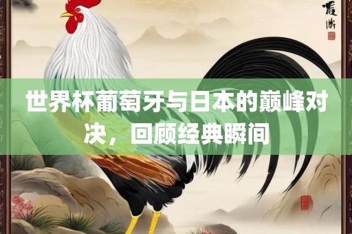 世界杯葡萄牙与日本的巅峰对决，回顾经典瞬间